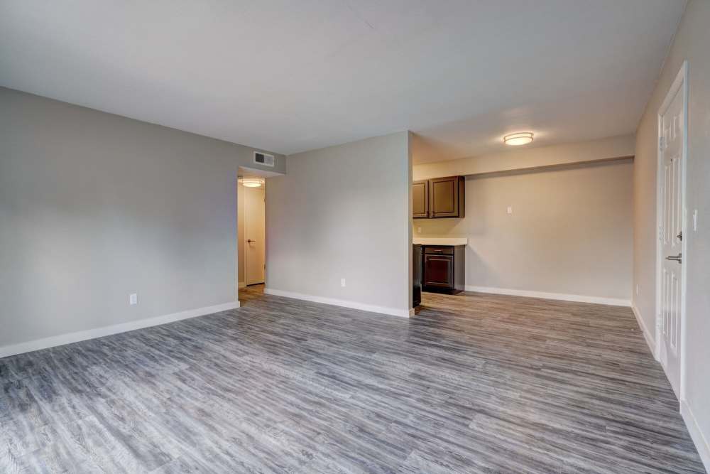 Unfurnished living room at Council Crossing in Bethany, Oklahoma