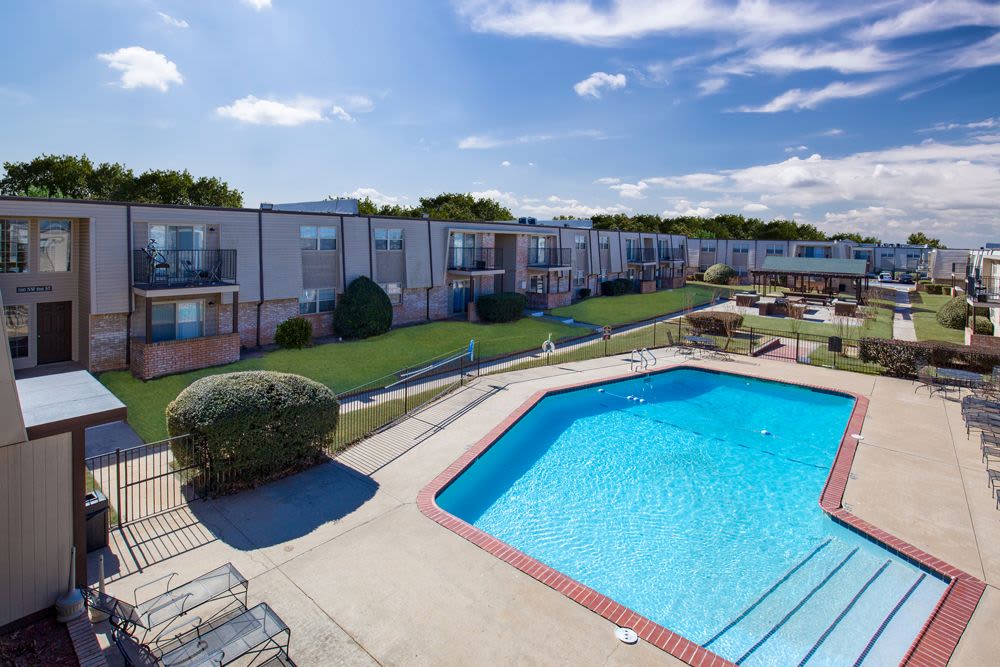 Swimming pool at Council Crossing in Bethany, Oklahoma