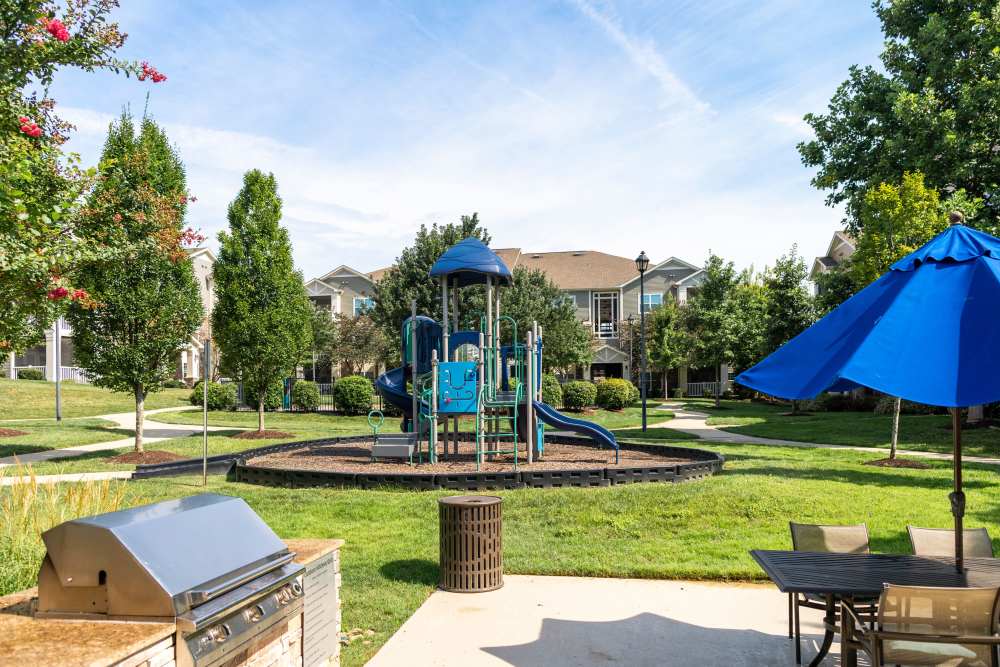 Spacious play area at Oasis at Montclair Apartments in Dumfries, Virginia