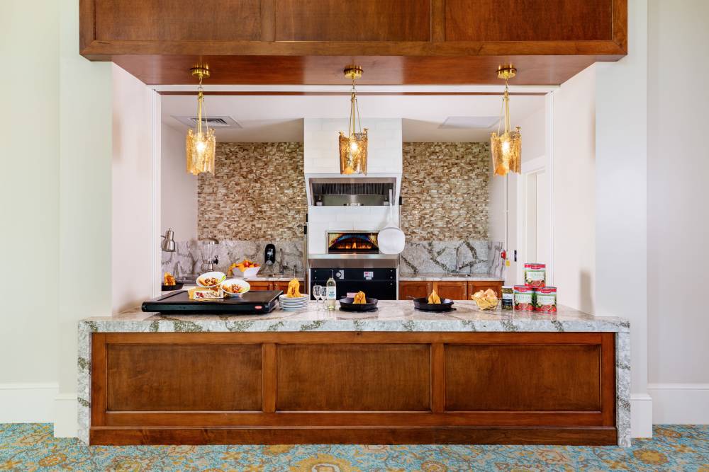 Woodfire Pizza Oven at Amira Choice Sarasota in Sarasota, Florida