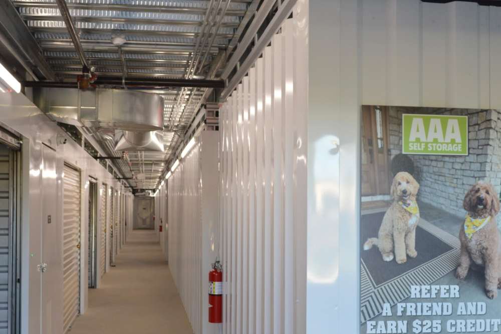 at AAA Self Storage at Hwy 68 in High Point, North Carolina