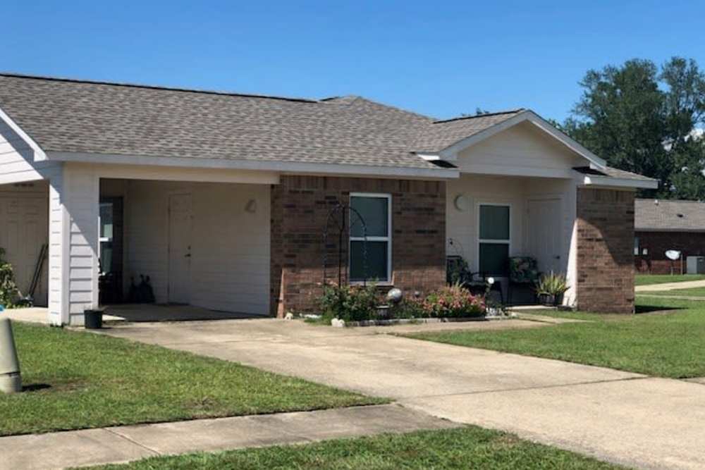 Exterior of the building at The Meadows in Lake Charles, Louisiana