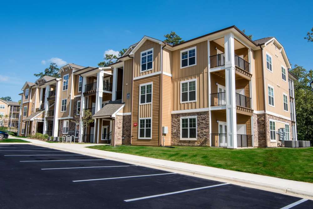 Building exterior at Lodge at Croasdaile Farm in Durham, North Carolina