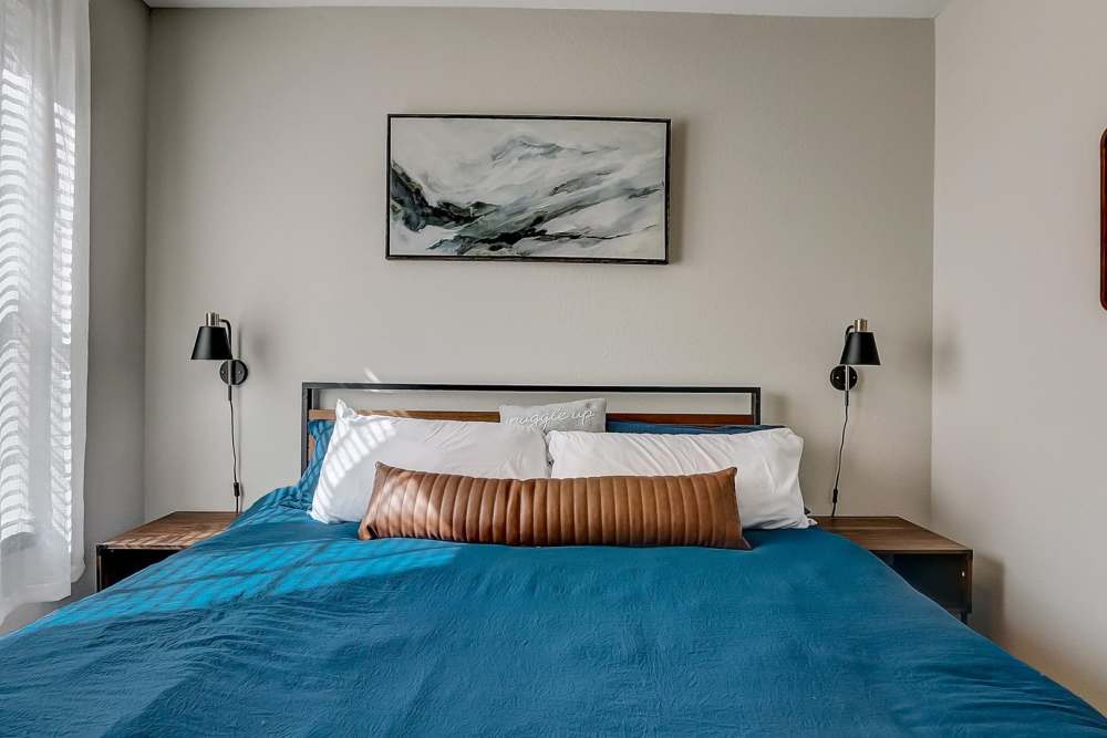 Bedroom at Wrenfield at Pleasant View in Madison, Wisconsin