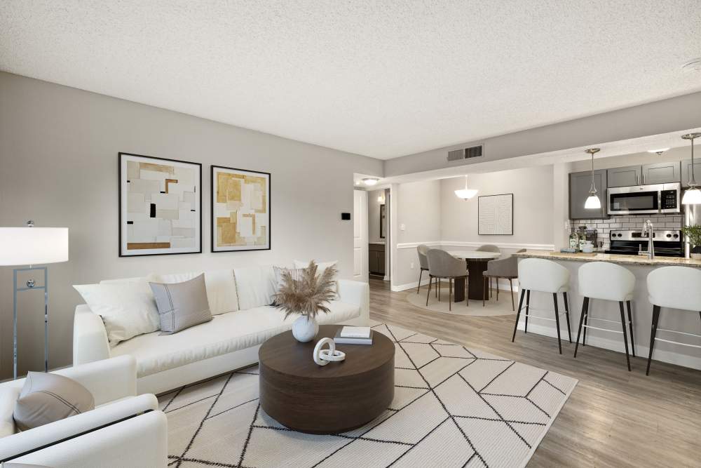 Modal kitchen at Trellis at the Lakes in St. Petersburg, Florida