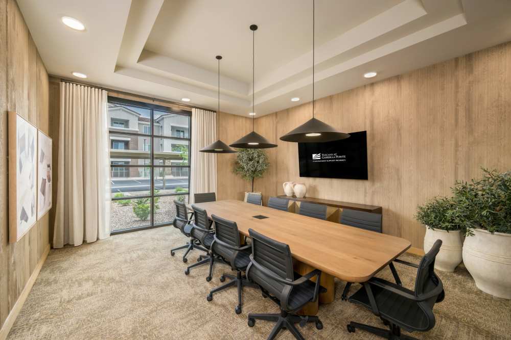 Business Center at Tuscany at Gabriella Pointe in Gilbert, Arizona