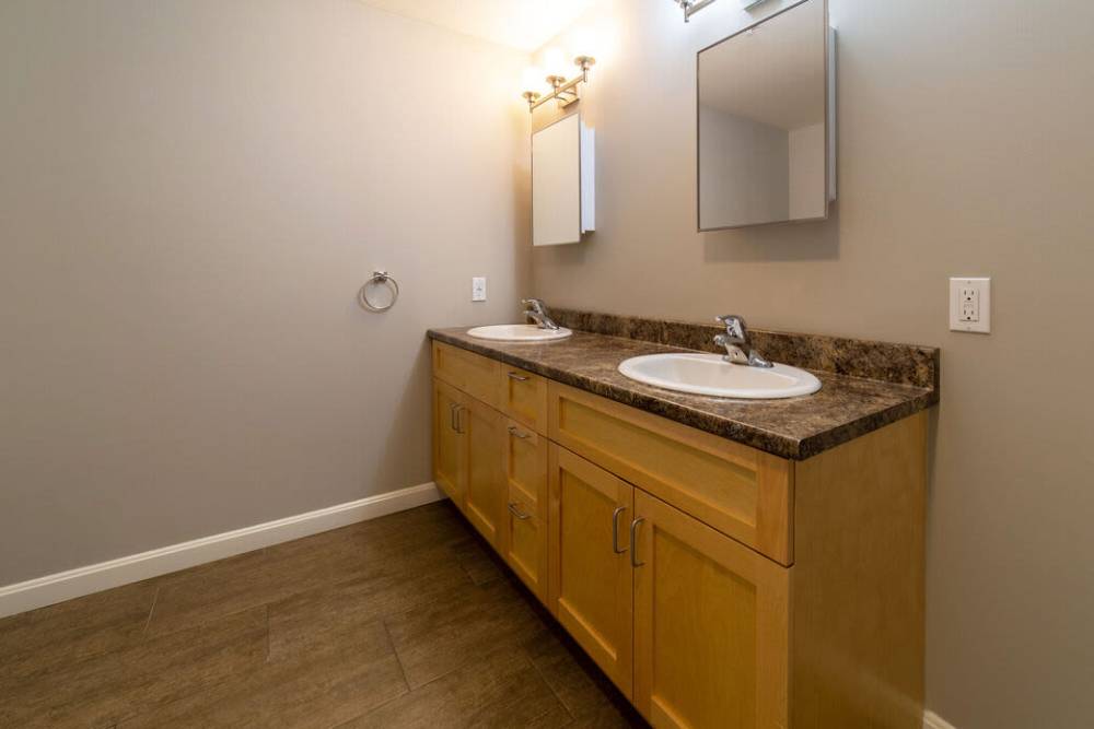 Bathroom at The Residences at Lincoln Park in Dartmouth, Massachusetts