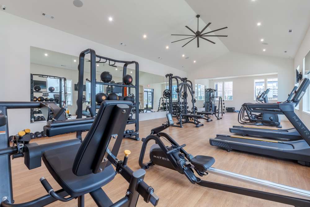 Cardio and strength in The Ramsay in Springdale, Arkansas