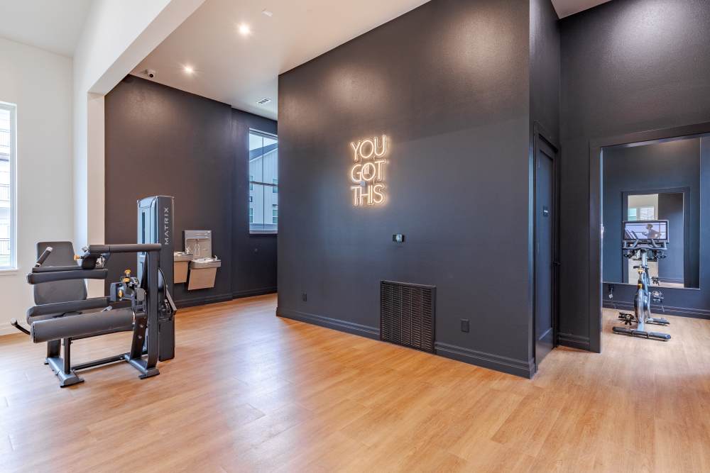 Private gym in The Ramsay in Springdale, Arkansas 