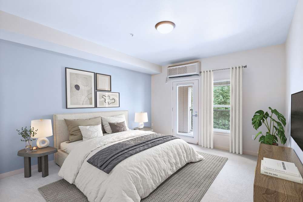 Large with a large window for natural lighting at Eddyline at Bridgeport in Portland, Oregon