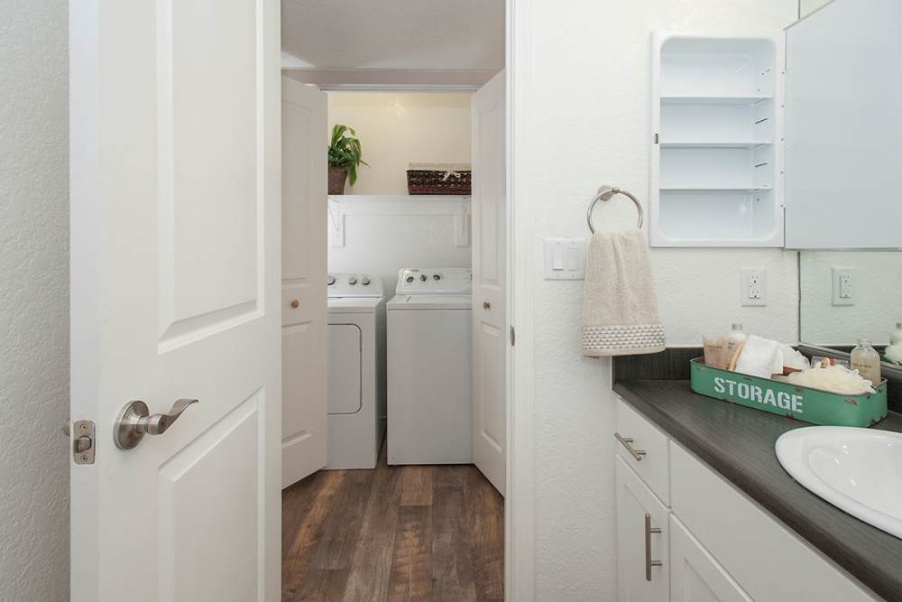 Bathroom at Sandpiper Village Apartment Homes in Vacaville,California