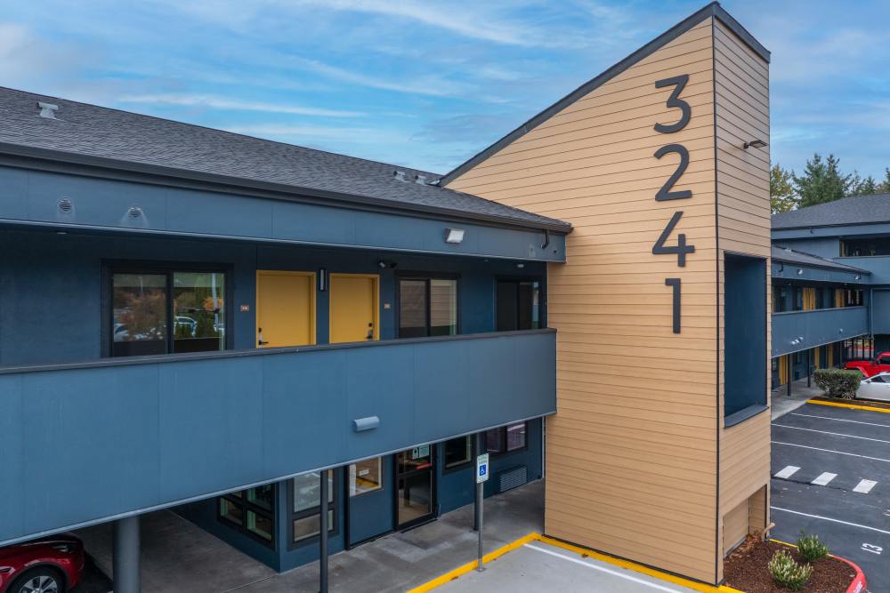 Vibrant community at Bellevue Ridge Apartments in Bellevue, Washington.