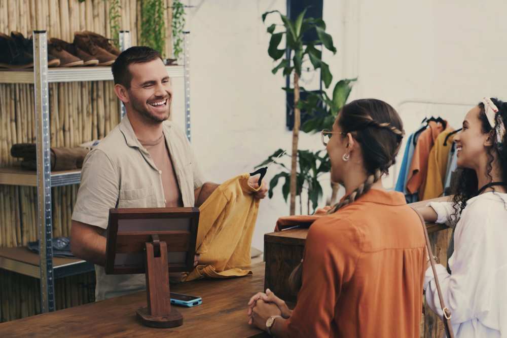 Residents shopping near Main Street Vista in Holly Springs, North Carolina 