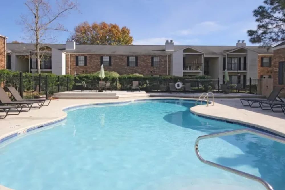 Swimming pool at Edgewood in Baton Rouge, Louisiana