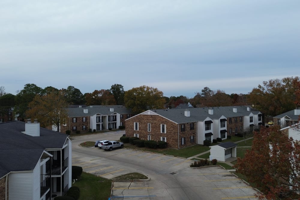 Aerial view at Edgewood in Baton Rouge, Louisiana