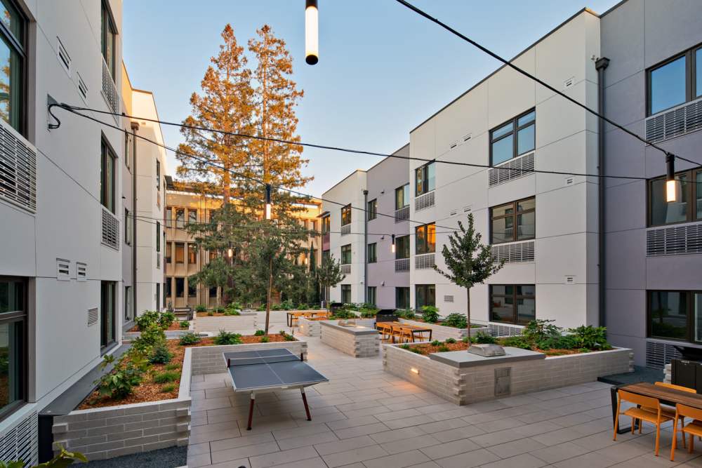 Community Outdoor Games at The Acacia in Palo Alto, California