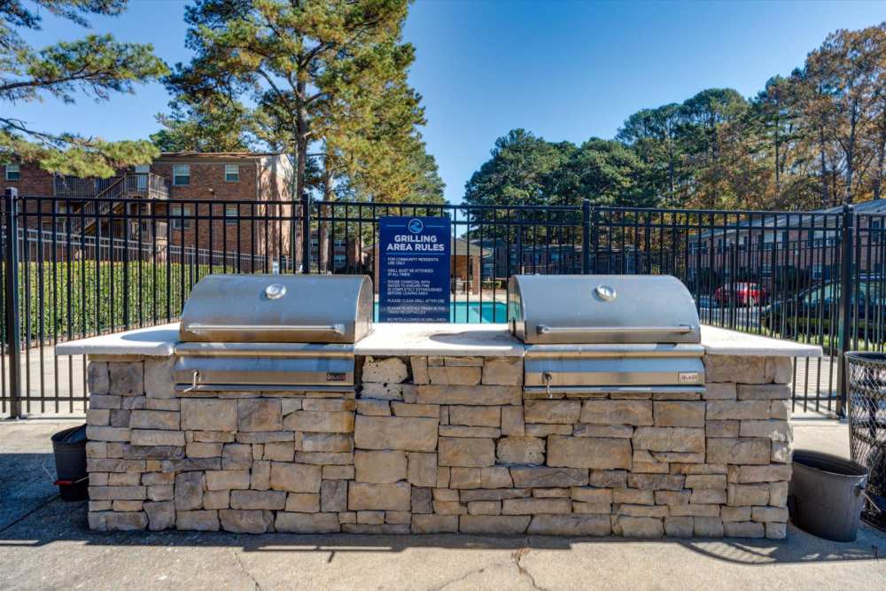 Community Grilling Areas