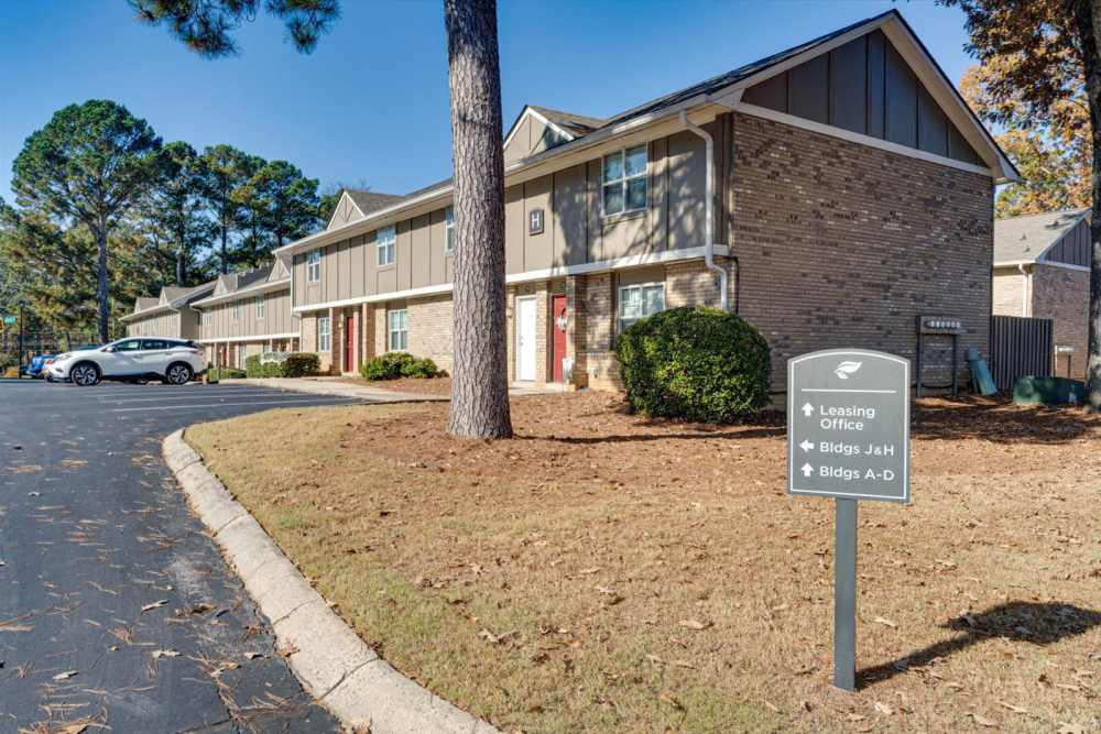 Exterior Buildings Directional Sign