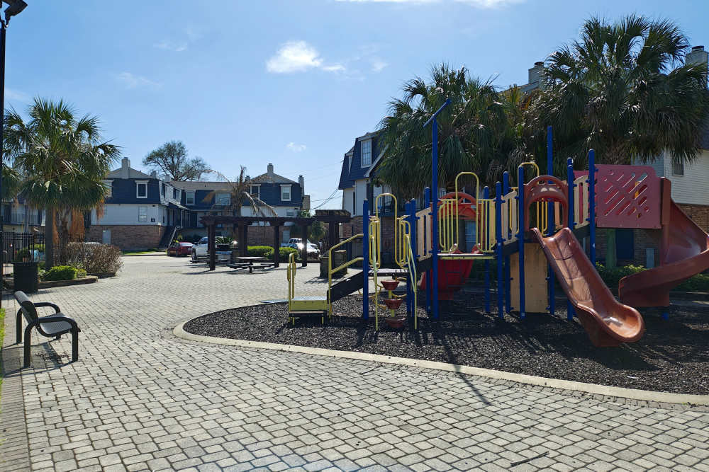 Community playground at Stonebridge Manor Apartments in Gretna, Louisiana