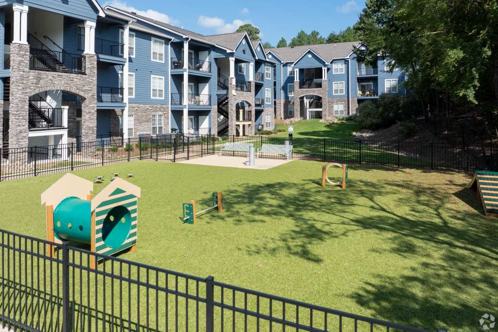 Backyard at Arbors at Cahaba River in Birmingham, Alabama