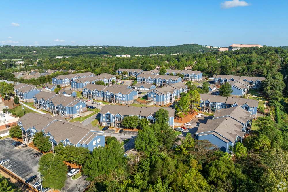 Aerial View at Arbors at Cahaba River in Birmingham, Alabama
