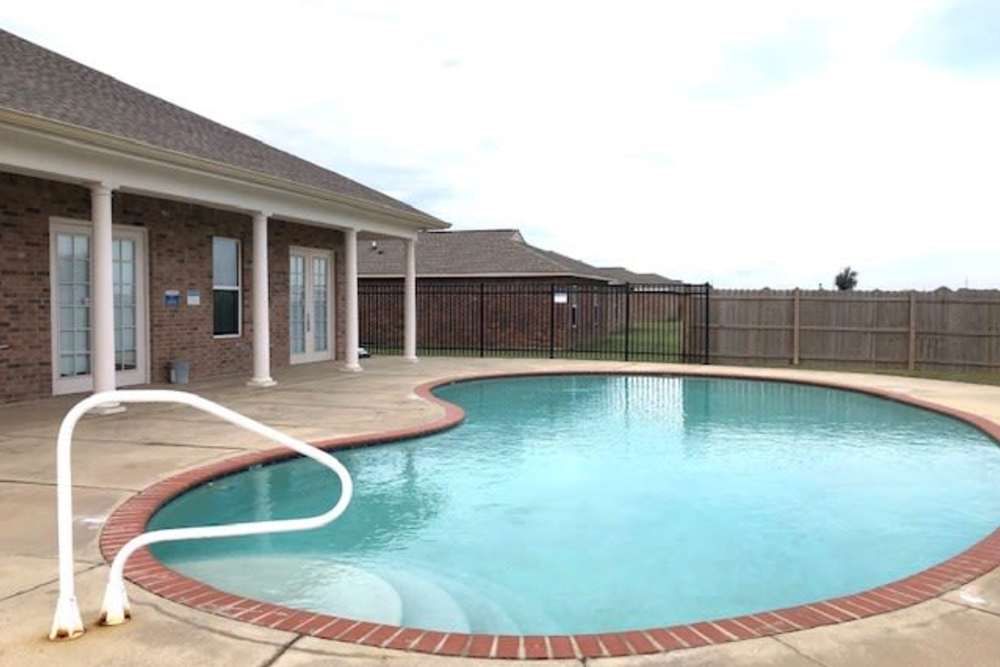 Swimming pool at The Meadows in Lake Charles, Louisiana