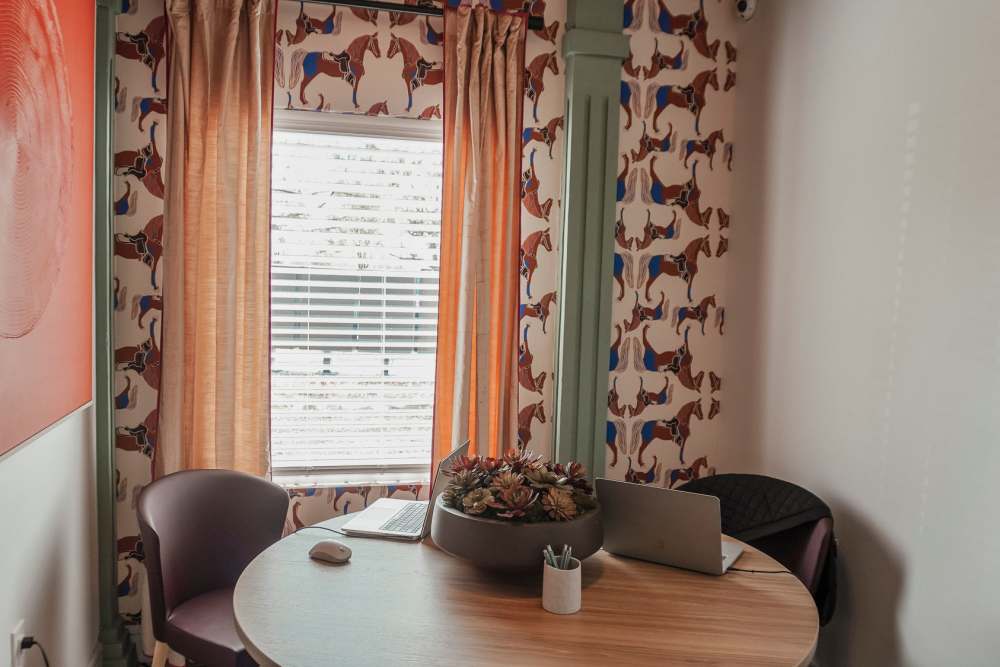 Study lounge at The Quarters Starkville in Starkville, Mississippi