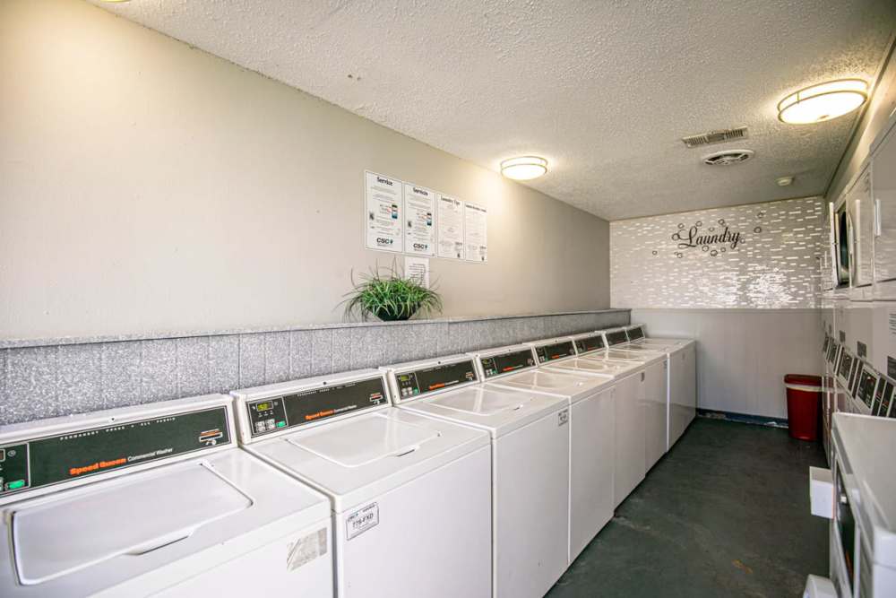 Laundry Facility at Derby Park Apartments in Round Rock, Texas