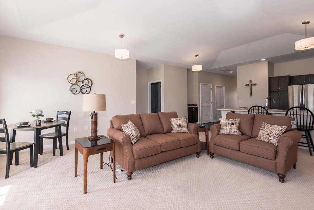 living room at Legacy Living Fishers in Fishers,Indiana