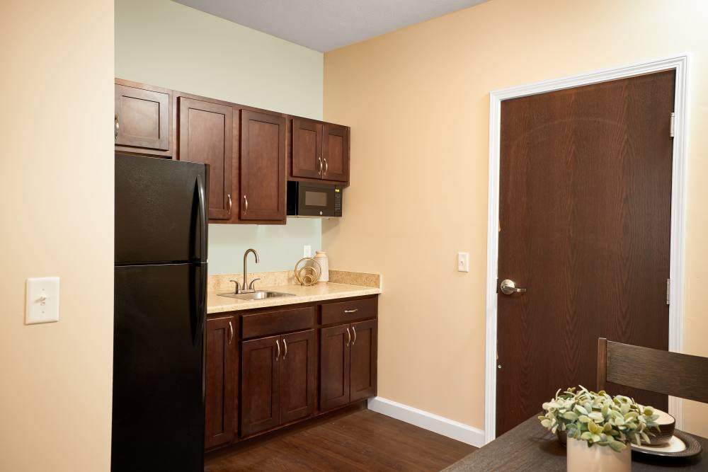 Kitchen at Legacy Living Fishers in Fishers,Indiana