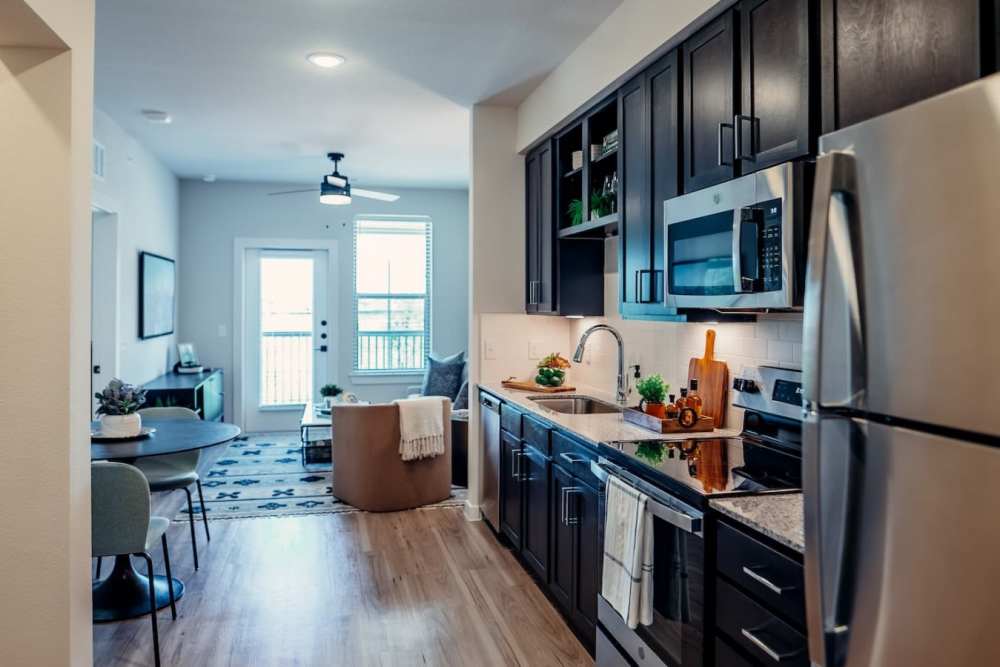 The Hamilton at Garden Valley - Model 1 bedroom Kitchen