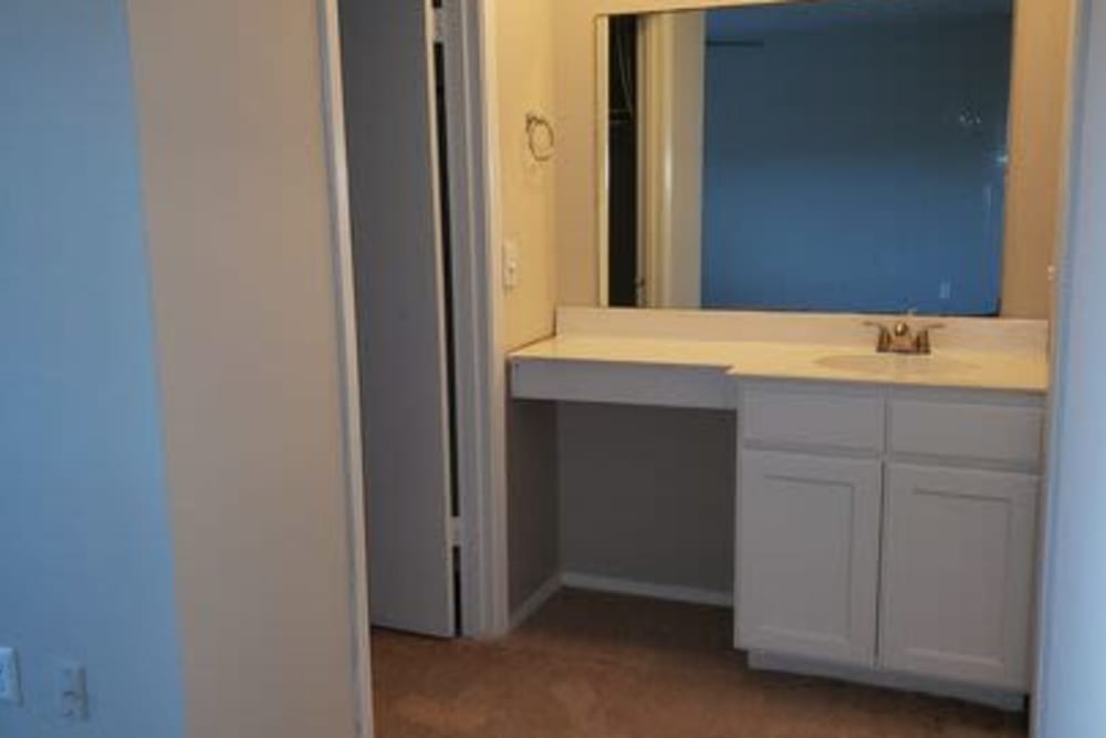 Bathroom attached to bedroom at Spanish Oaks in Charleston, South Carolina