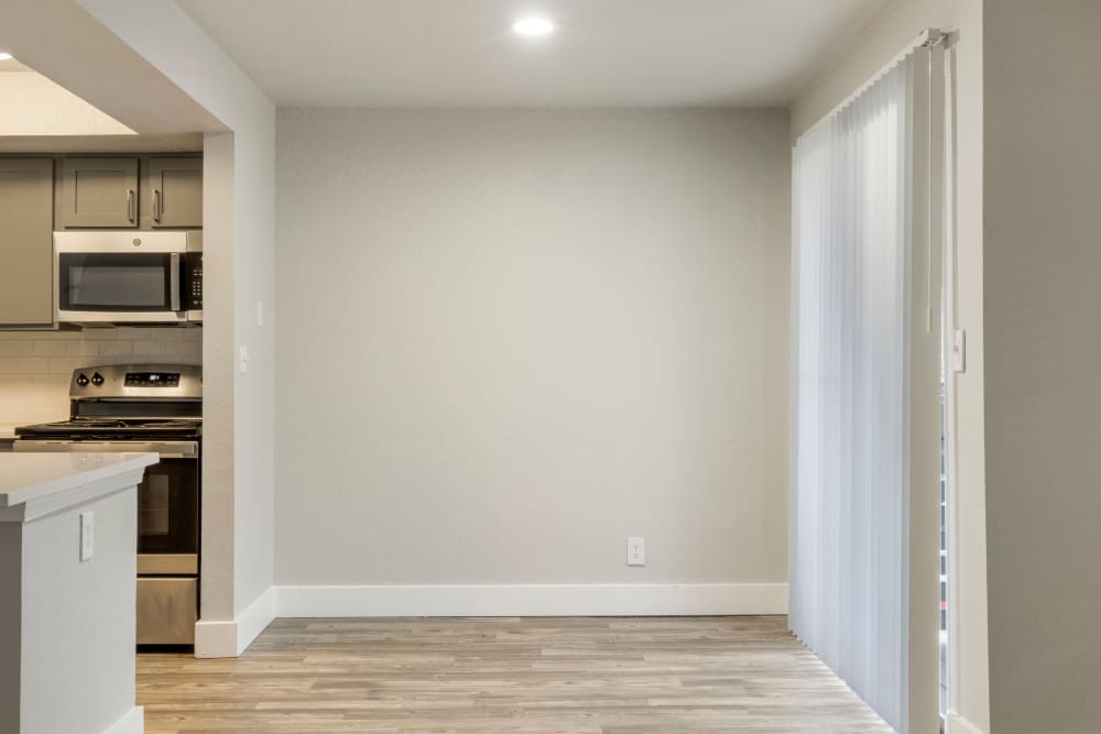 Ambient lighting at Waterside in Tulsa, Oklahoma