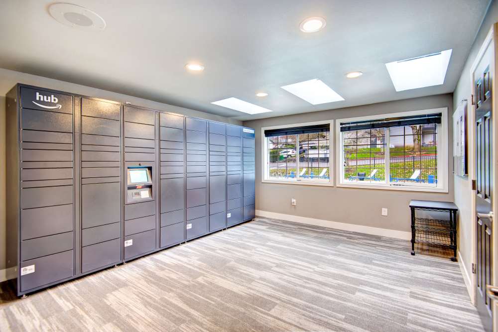 Package Lockers at Wellington Apartments in Silverdale, Washington