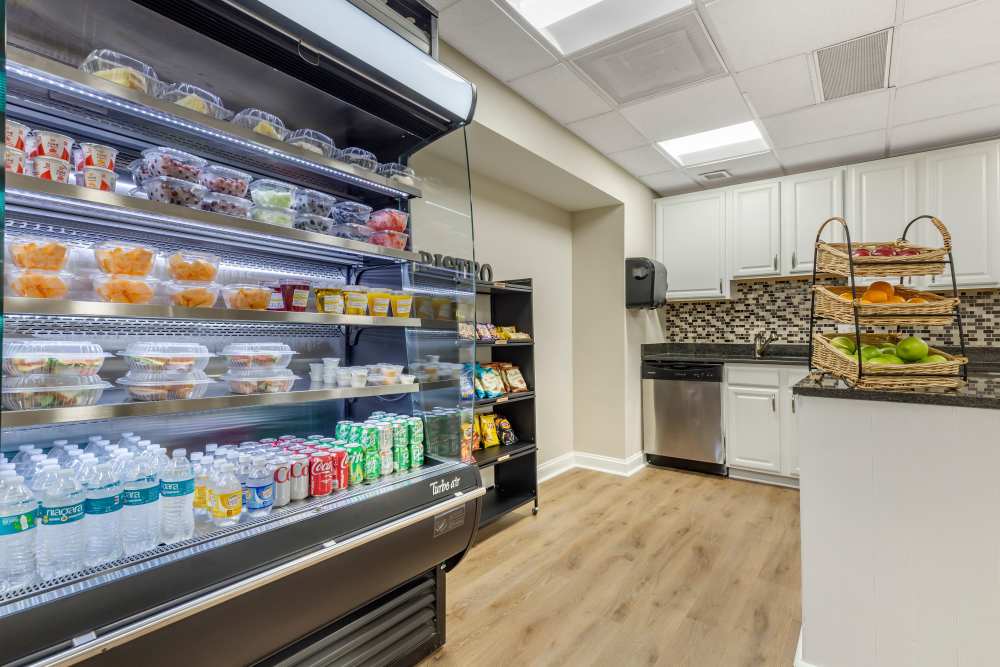 Snacks abound at The Residences at Thomas Circle in Washington, District of Columbia