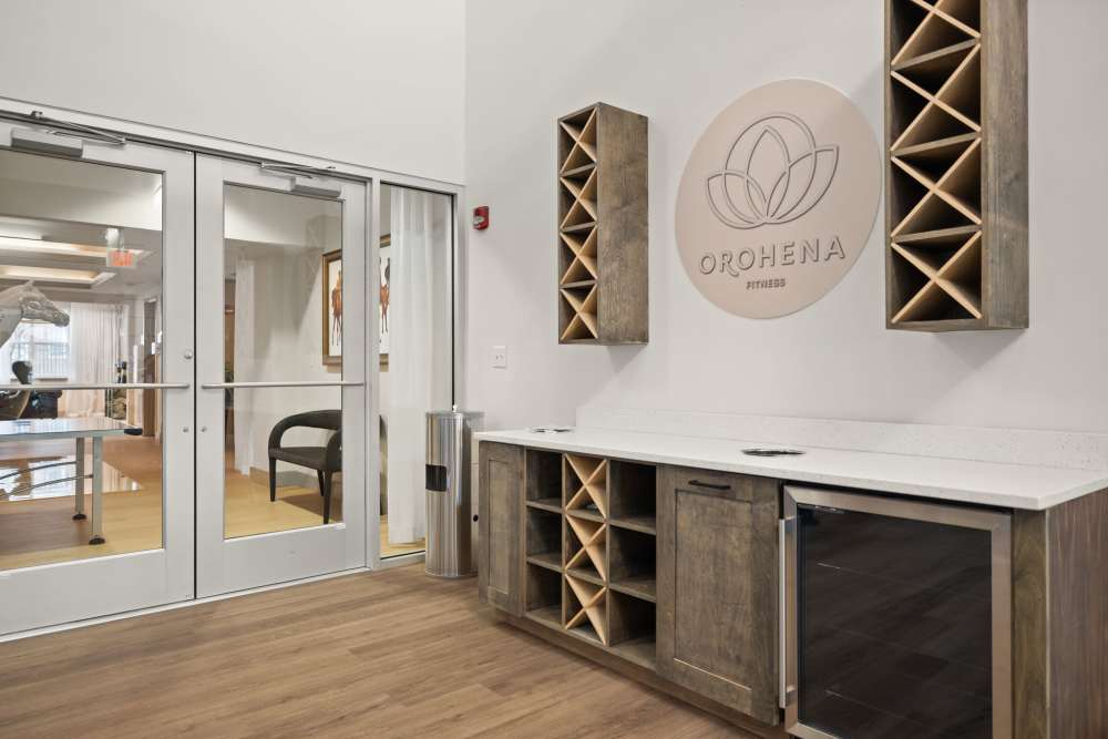 Entrance to the fitness center at The Wyatt in Lexington, KY