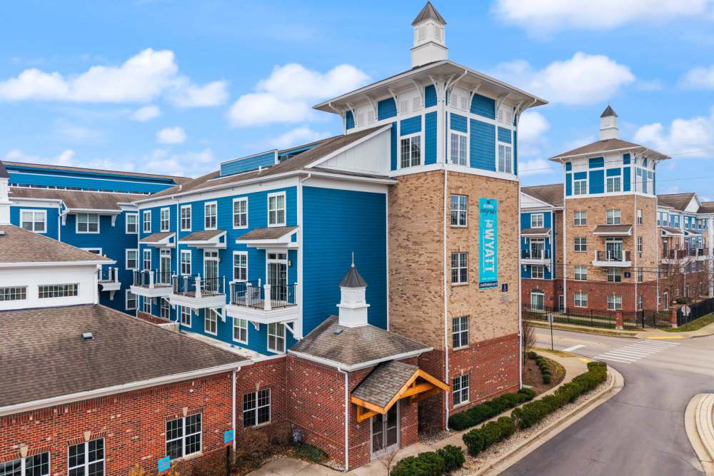 Exterior of The Wyatt in Lexington, KY