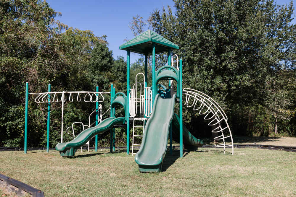 Kids play area at Annandale Park in Robertsdale, Alabama