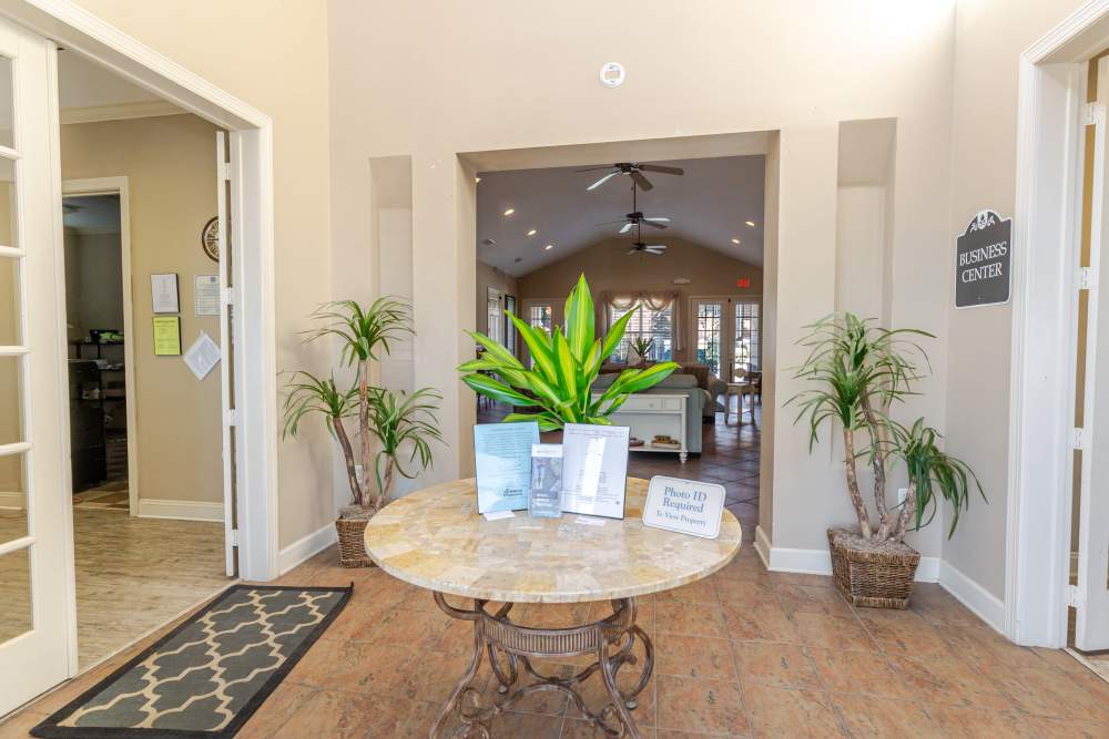 Entrance area at Annandale Park in Robertsdale, Alabama