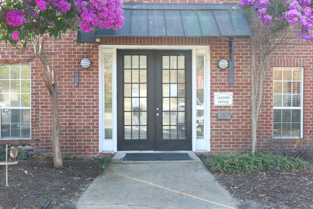 Front entrance at Azalea Park III in Meridian, Mississippi    