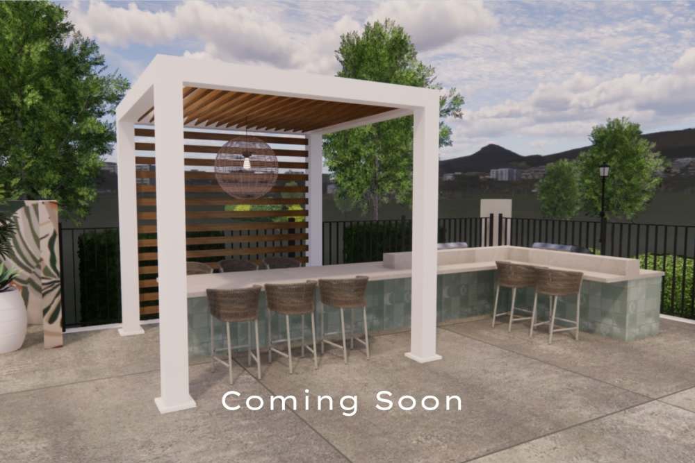 Pool area at Colony Parc in Ventura, California