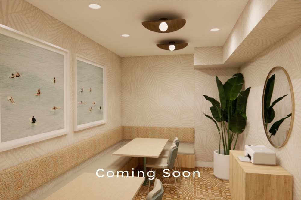 cozy rest area at Colony Parc in Ventura, California