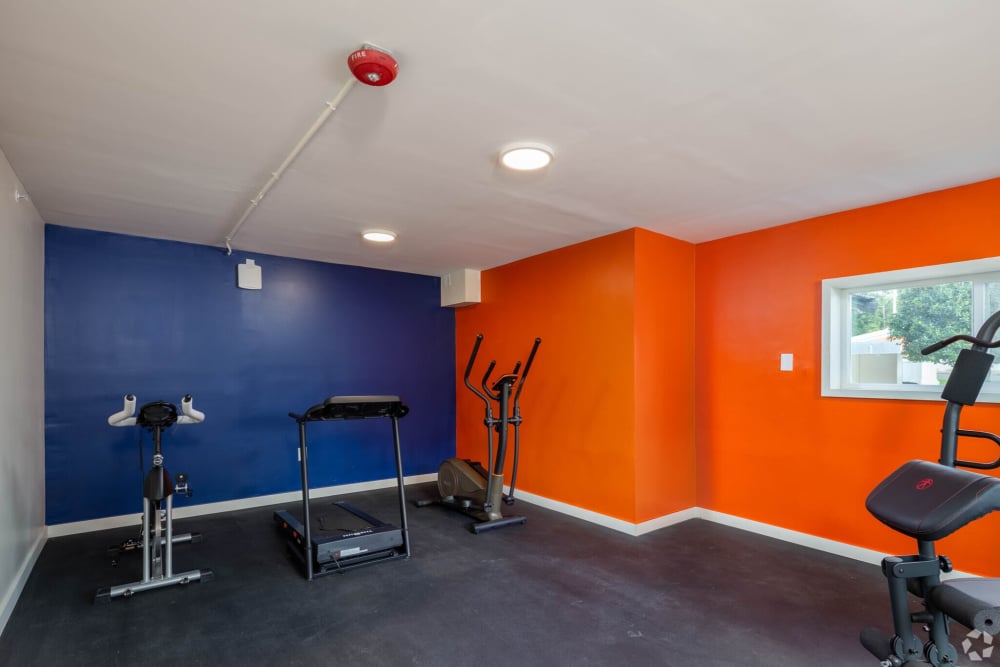 Fitness Room at Broadview Apartments in Columbia 