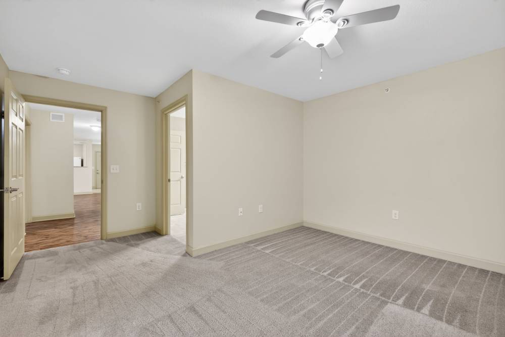 Bedroom with connecting rooms at Cooper Creek Heights in Mocksville, North Carolina