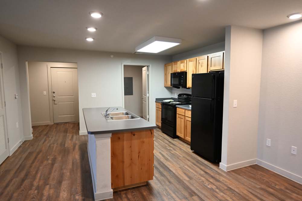 Kitchen details at Carver Ridge in Hutto, Texas