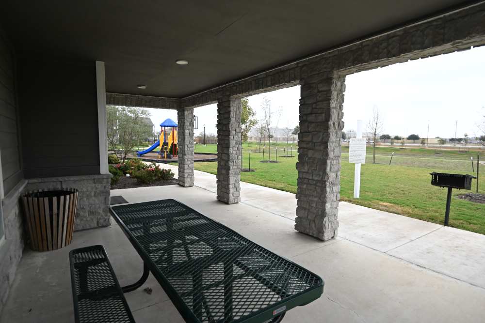 Apartment seatng space at Carver Ridge in Hutto, Texas