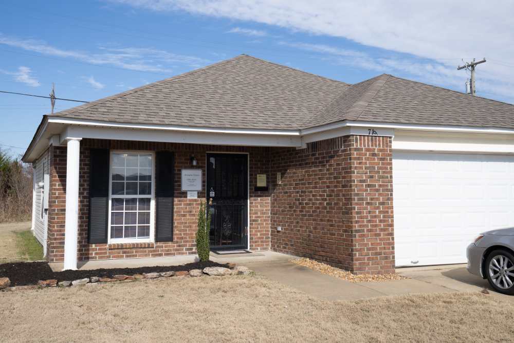 Home entrance at Arrington Estates of West Memphis in West Memphis, Arkansas