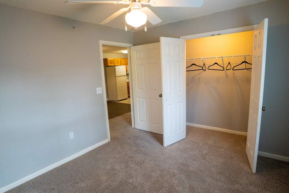 Large closet at Hampton Village in Palestine, Texas