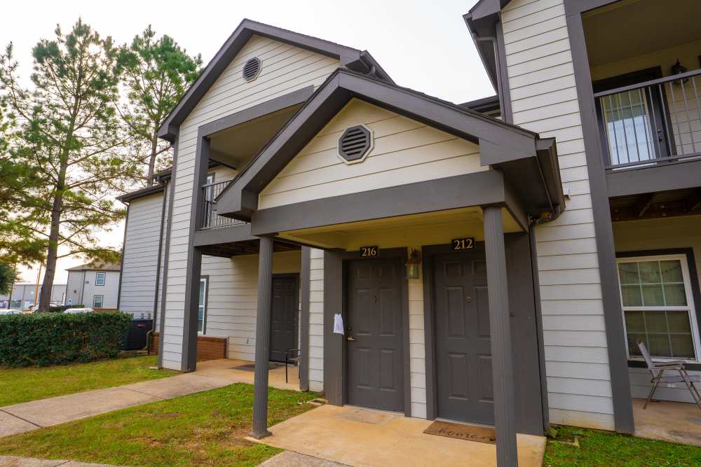 Apartment view at Hampton Village in Palestine, Texas