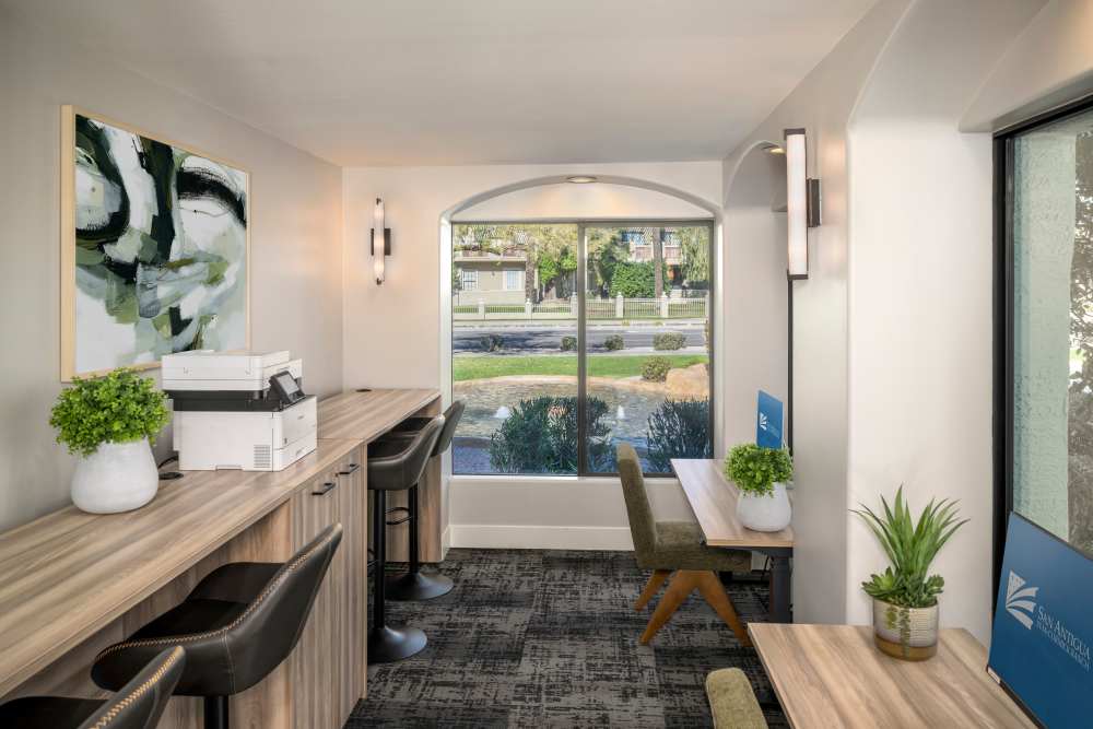 Cyber Lounge at San Antigua in McCormick Ranch in Scottsdale, Arizona